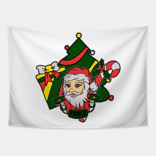 Santa Christmas Holiday Tapestry