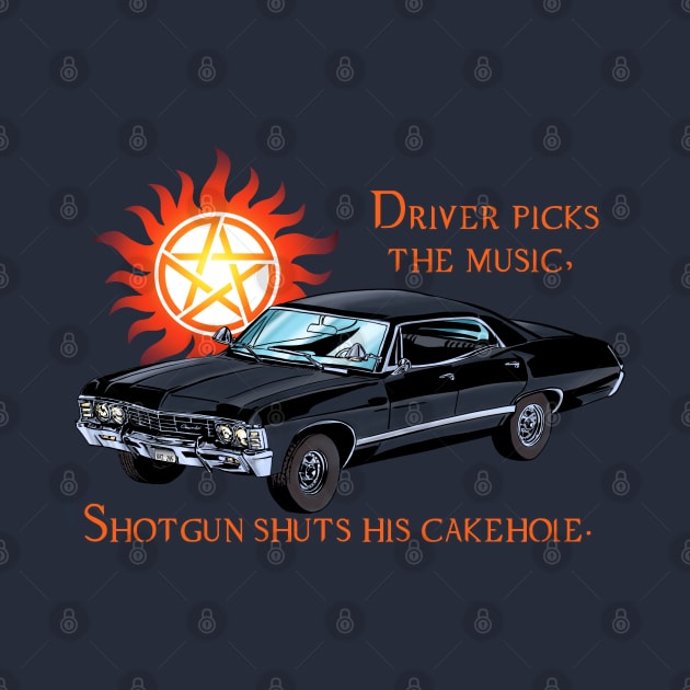 Shotgun Shuts His Cakehole by Axton Kahler Art