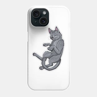 Blue Shorthair Phone Case