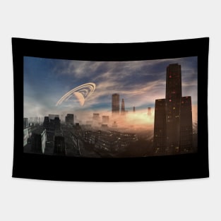 Sand Storm - Titan City Tapestry