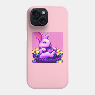 Pixel Bunny Phone Case