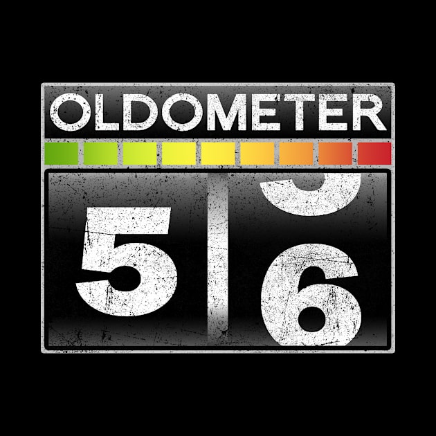 Oldometer 56 Awesome Since 1964 Funny 56th Birthday Gift by Kens Shop