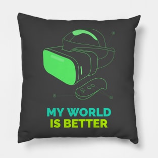 Gaming t-shirt Pillow