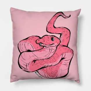 Pink Snek Pillow