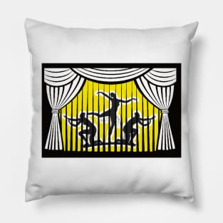 Dance on stage Pillow