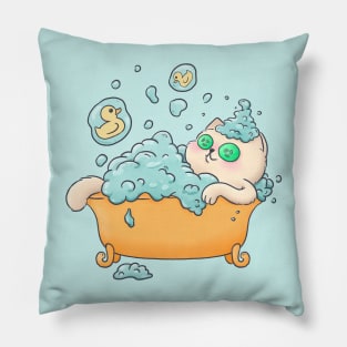 Bubble Bath SPA Cat Pillow