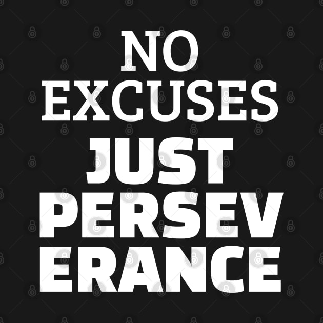 No Excuses Just Perseverance by Texevod