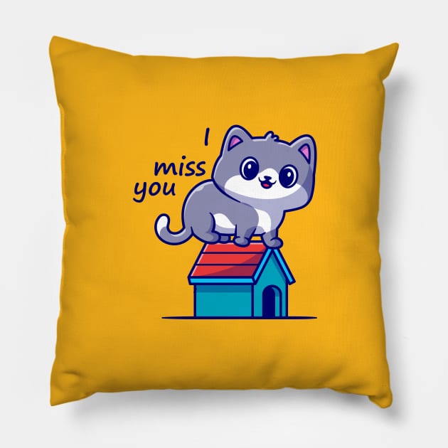 i miss you Pillow by salimax