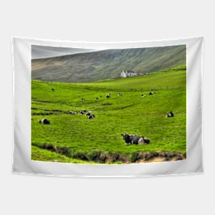 Shetland Scene with cows Tapestry