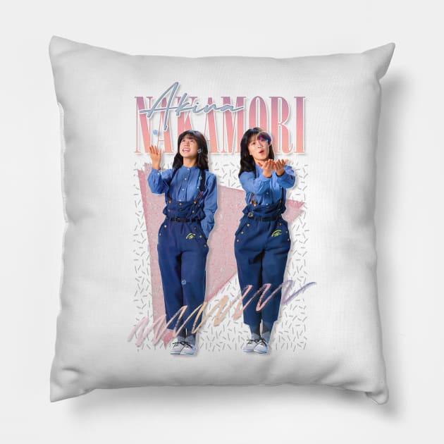 Akina Nakamori  ------- Retro Style Pillow by DankFutura