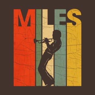 Miles Davis Retro Color T-Shirt