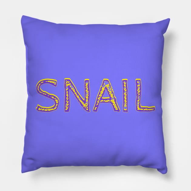 Snail Pillow by stefy