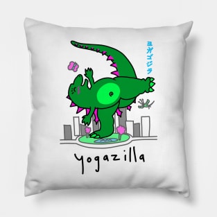 Yogazilla Pillow