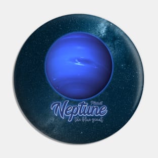 Planet Neptune: The Blue Giant V02 Pin