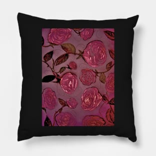 1941 Roses House of Harlequin Pillow