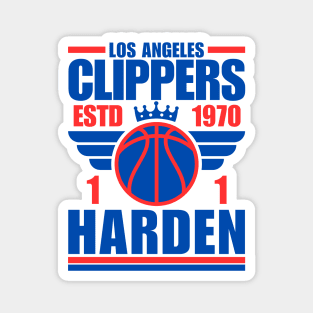 Los Angeles Clippers Harden 1 Basketball Retro Magnet