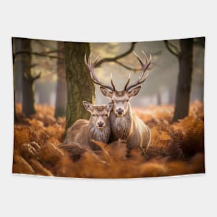 Stag Deer Animal Wild Beauty Freedom Wilderness Enchanting Tapestry