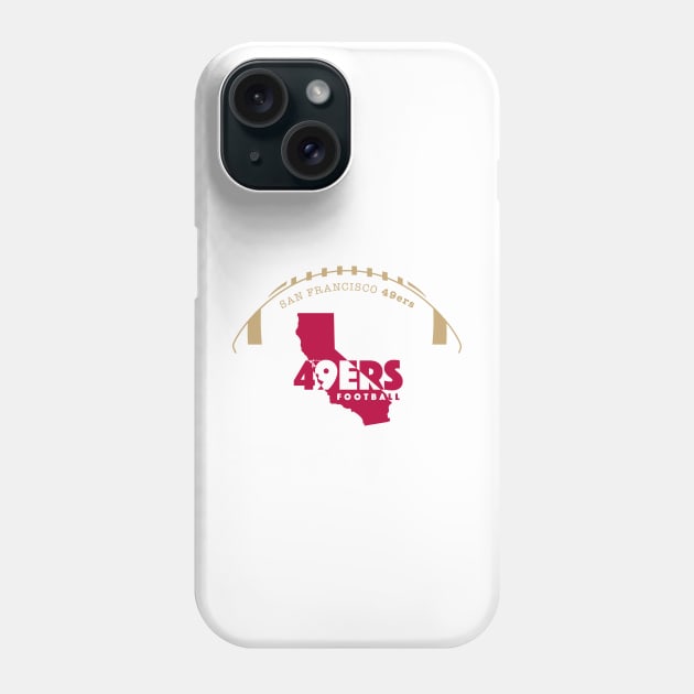 San Francisco 49ers Phone Case by Crome Studio