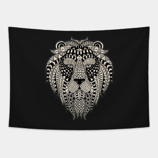 Lion zentangle Tapestry