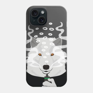 Wolf Vaping Phone Case