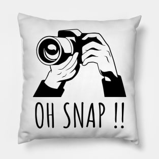 Oh Snap Photography Pillow