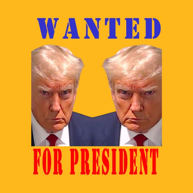 WANTED FOR PRESIDENT by your best store