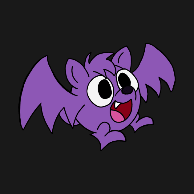 cute bat by RainbowRat3