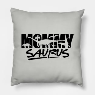 Mommy Saurus Shirt Mama Saurus Funny Birthday Gift Pillow