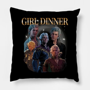 Astarion: girl dinner Pillow