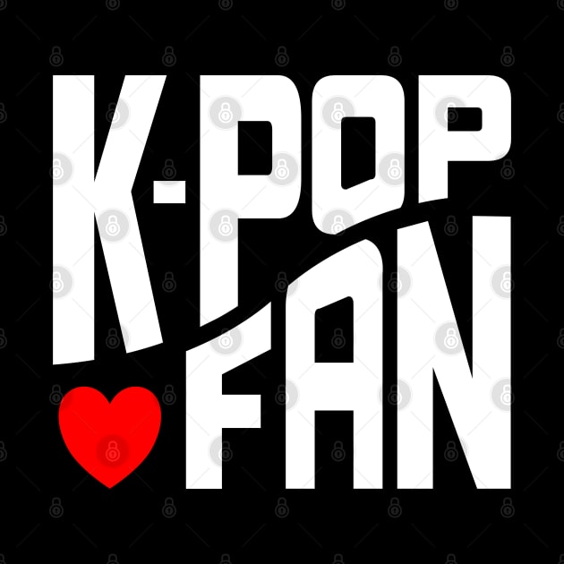 K-Pop Fan on curve with heart, for KPop fans everywhere by WhatTheKpop