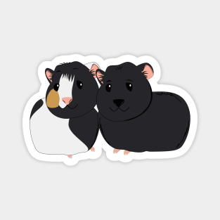 2 little guinea pigs Magnet