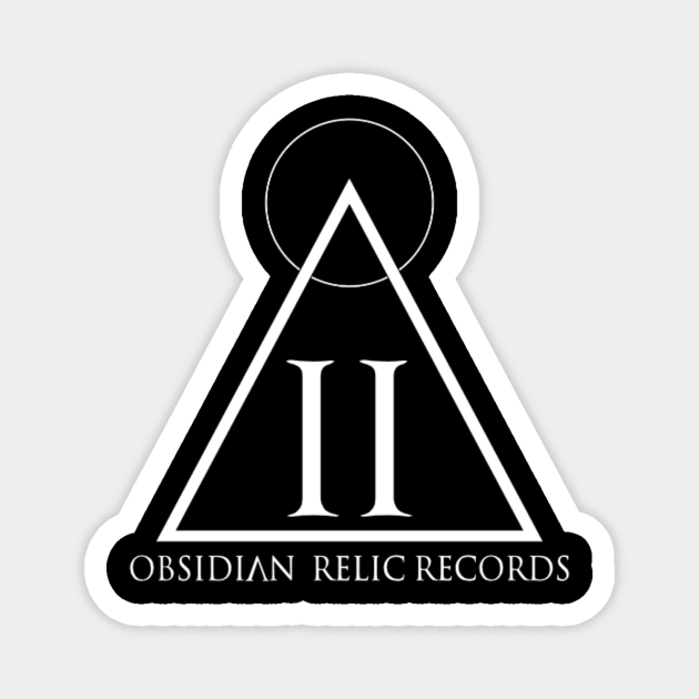 Obsidian Relic Records - Pylons Magnet by Obsidian Relic