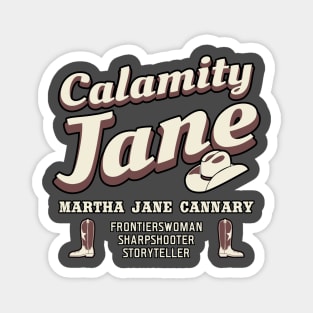 Calamity Jane - Martha Jane Cannary Magnet