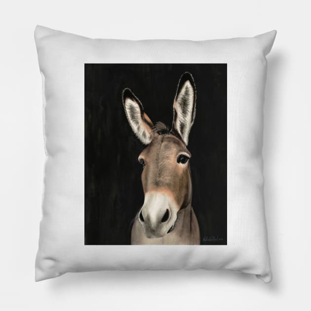 Brutus Pillow by MelindasWildlifeArt1