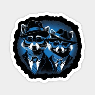 Racoon Brothers Magnet