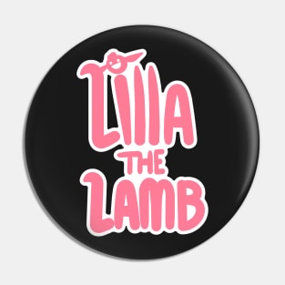 Lilla The Lamb Original Logo Pin