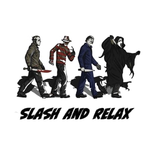 Fasbytes Horror Slash and relax T-Shirt