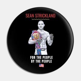 Sean Strickland Quote Pin