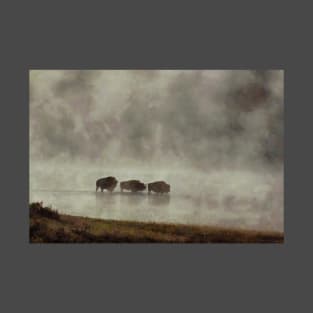 Bison in the Mist T-Shirt