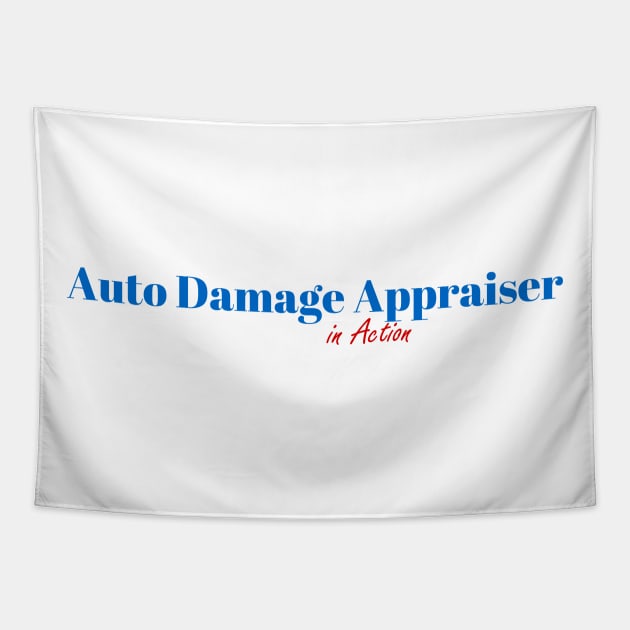 Auto Damage Appraiser Job Tapestry by ArtDesignDE