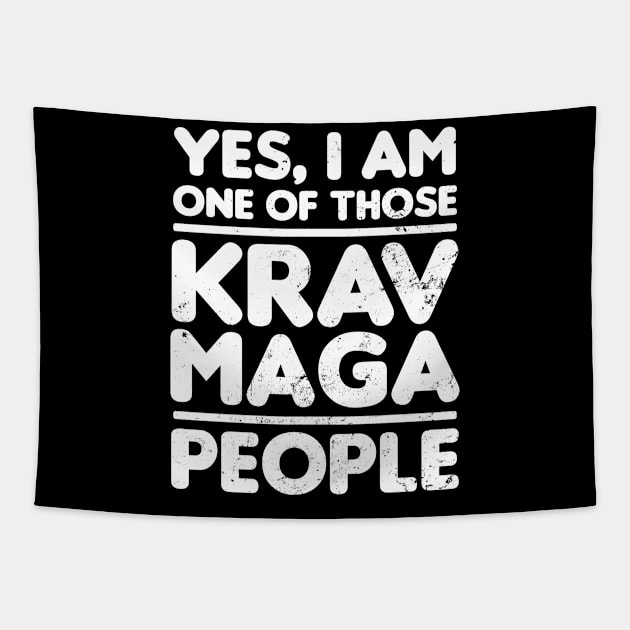 Self Defense Shirt | One Of Krav Maga People Gift Tapestry by Gawkclothing