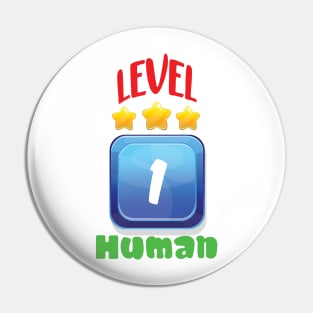 Level 1 Human Pin