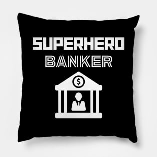 Superhero Banker Pillow