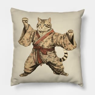 Edo cat Pillow