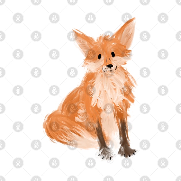 Fuzzy Fox by CloudWalkerDesigns