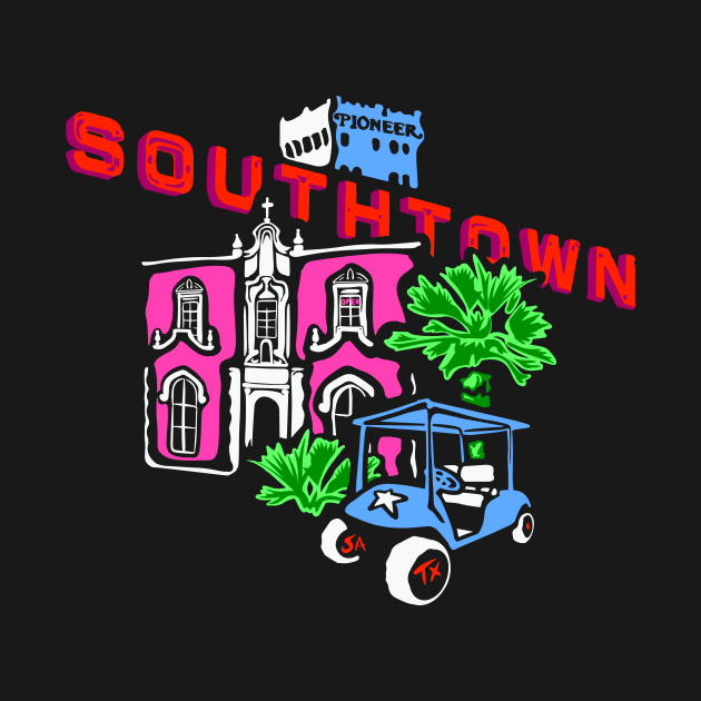 Southtown San Antonio by Throwzack