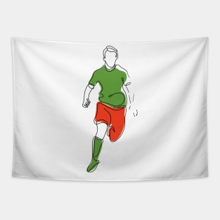 Soccer Season 1 Tapestry