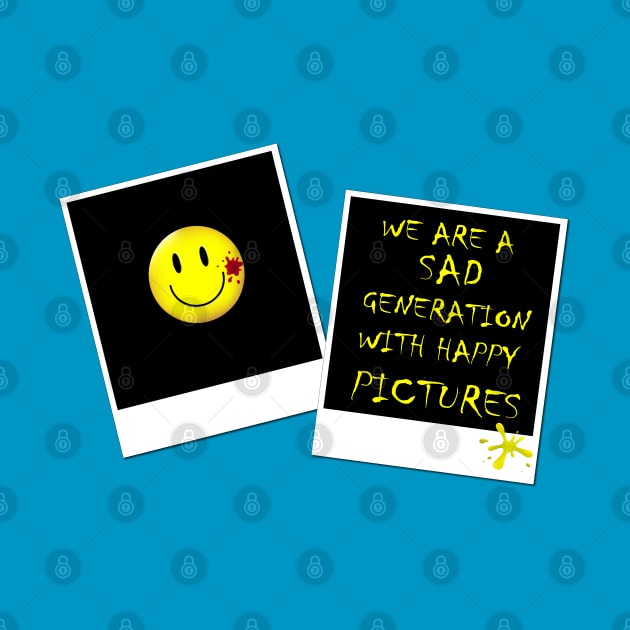 WE ARE A SAD GENERATION WITH HAPPY PICTURES by ScratchOfTonya