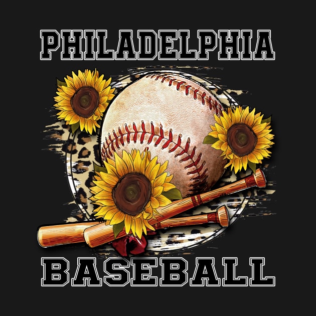 Awesome Baseball Name Philadelphia Proud Team Flowers by QuickMart