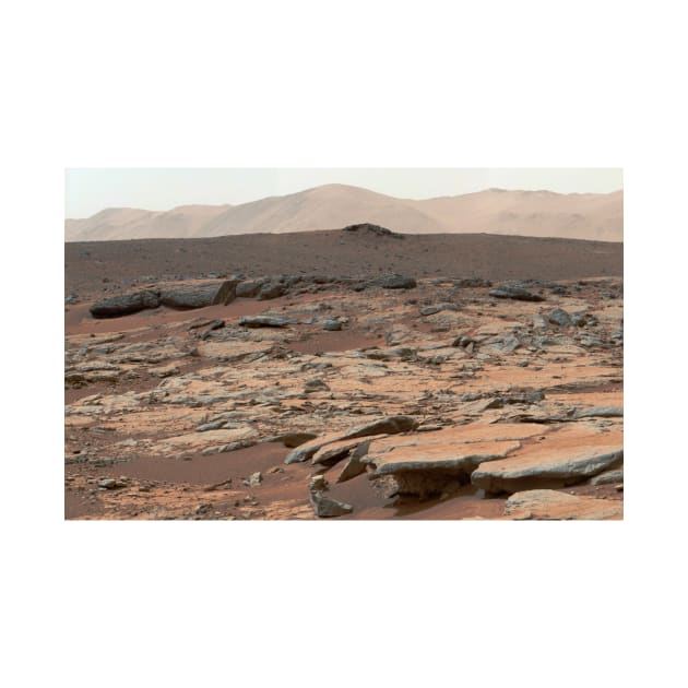 Erosion on Mars, Curiosity rover image (C023/5354) by SciencePhoto